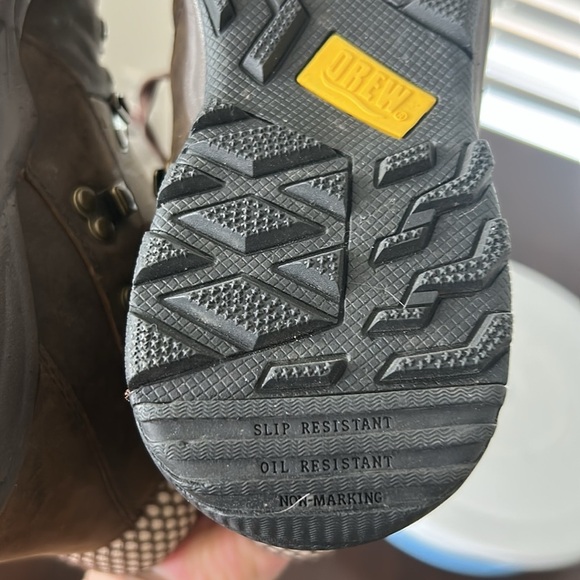 Drew Iceberg Waterproof Slip-Resistant Comfort Brown Nubuck Boots Women Sz. 8.5 - Picture 16 of 17